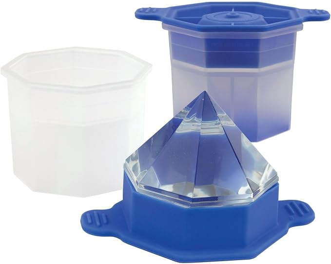 Tovolo, Molds Ice Faceted Diamond Set of 2
