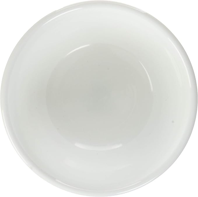 Corelle Vitrelle 12-oz Dessert Bowls, Set of 8 Chip & Crack Resistant Bowls, Great For cereal, Ice Cream, rice, soup, Ceramic Dessert Bowls Set, Winter Frost White