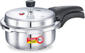 Prestige Deluxe Alpha Stainless Steel Pressure Cooker, 2 Liters/2.11 Quarts
