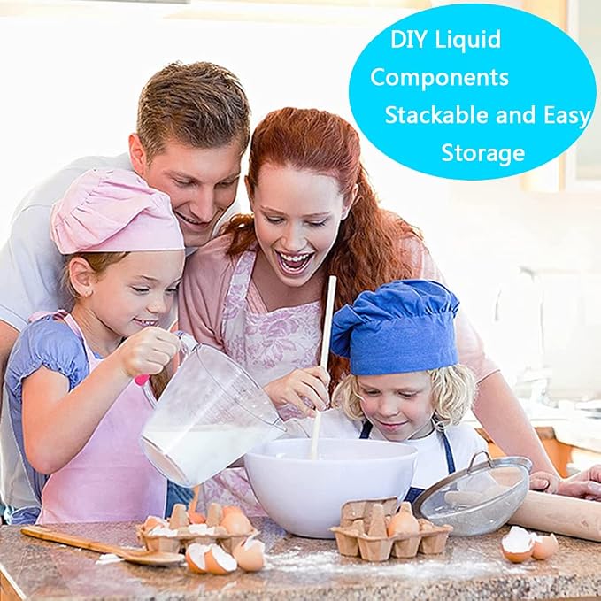 AIKEXIN 20 PCS Measuring Cups & Spoons Set, for Cooking & Baking Gadgets | 18/10 Stainless Steel, Metal Material | Nesting, Stackable Design | Dry & Liquid | Plastic | Leveler, Conversion Chart