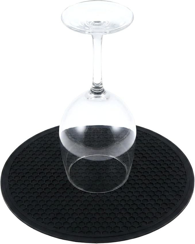 2 Pcs Silicone Microwave Mats, Circular Silicone Mat 10 Inch | Reusable Washable Insulation Coaster, for Kitchen Countertop, Dining Table, and Home Daily Heat Insulation Use