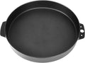 Upgraded 7421 Gourmet BBQ System Griddle for Weber 22 inch Charcoal Grills | Cast Iron Griddle Weber Original Kettle Premium Smokers, Performer Premium Grill