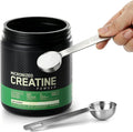 Aieve 5g Creatine Scoop,2 Pack Stainless Steel Measuring Scoops for Creatine Monohydrate Powder, Accurate 5 Gram Portion for Consistent Daily Intake