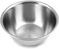 Fox Run Stainless Steel Large Mixing Bowl, 10.25 x 5.25 inches, 4.25 Quart Capacity | Prep, Mix & Serve | 4.25 Quart Capacity | Durable Stainless Steel | Dishwasher Safe | Smudge & Scratch Resistant Bowl