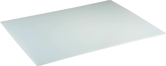 Clever Chef Glass Cutting Board, Non Slip Cutting Board is Shatter-Resistant, Durable, Stain Resistant, Dishwasher Safe, White