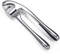 Kitchen Garlic Press, Rust Proof & Dishwasher Safe Garlic Mincer, Durable Garlic Crusher, Easy to Clean and Squeeze, Chrome