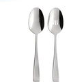 Oneida Moda 2-Piece Silverware Serving Set, Flatware | silver, dishwasher safe | heavy duty, cutlery set for kitchen and dining, serving utensil set, wedding silverware