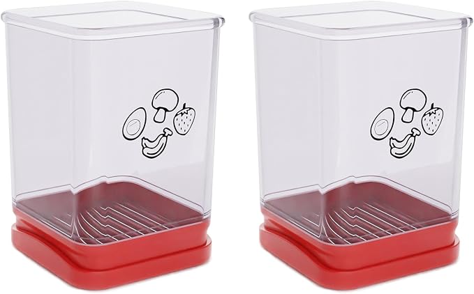 2 PCS Fruit Slicer Cup, Speed Cutter for Strawberry Banana Grape Boiled Egg | Stainless Steel Vegetable Cutting Tool Portable Slicing Kitchen Gadget