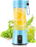 Mini Portable Personal Blender - Travel Blender Make Smoothies | 380ml Lightweight Blender, 6 Stainless Steel Blades, Powerful Quick Blend, Easy Clean, Freshly Squeezed in Sports/Office/Gym