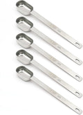 5PCS 1TSP(5ML) Measuring Spoon, Stainless Steel Long Handle Teaspoons | High Precision, Food-Grade Stainless Steel, ‌Rust-Free, Dishwasher-Safe, Easy-Read Markings, Multi-Purpose, Sturdy & Durable