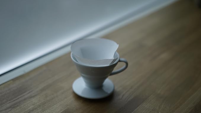 Hario V60 Paper Coffee Filter, Size 01, White, 40ct Box (Pack of 3)