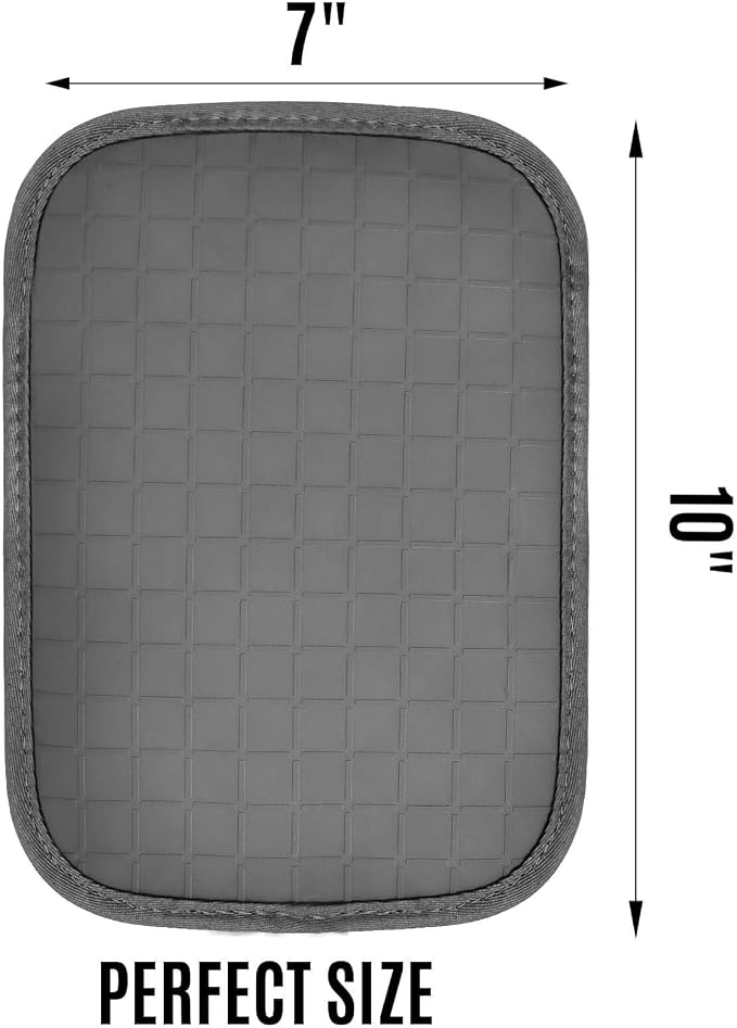 HOMWE Silicone Kitchen Pot Holders with Pockets, 2 Pc Set Trivet, Steam and Heat Resistant Hand and Countertop Protection Hot Pads, Non-Slip Grip potholders, Terrycloth Interior Lining, Gray