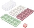 3-Pack Ice Cube Trays with Lid, 10 Cubes 2 Tbsp, Silicone Tray for Freezer | BPA Free, Leak-proof Lid, Freeze Ice Cubes, Chocolates, Sauces, Juices, Fruit Purees, Meal Prep, Cocktail, Coffee, Soup, Food