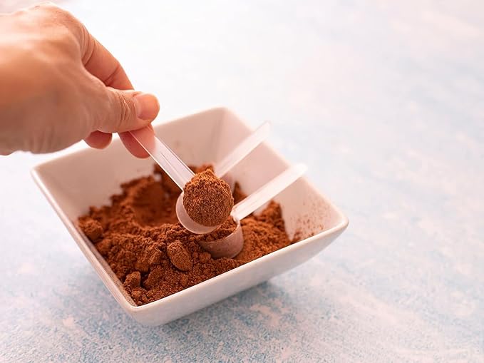 50 Pack Teaspoon Measuring Spoons, 1 Tsp (5 mL) Plastic Creatine Scoops | Clear short-handle 1 tsp scoops for creatine, coffee, spices, grains, powders, baking ingredients, supplements and dry goods.