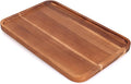 Large Wooden Tray Acacia Wood Charcuterie Boards Party Food Serving Platter | 16" Cheese Board Rectangular Appetizer Cookie Plates Dish Rectangle Snack Dessert Trays for Kitchen Counter Fruit Platters
