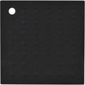 Lamson Silicone Pot Holder, 7 x 7 in Heat Resistant Trivet, Black | Rated to 450F; grips the counter and the pan; BPA free and dishwasher safe; also works as a jar opener