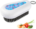 Fruit and Vegetable Brush, Multi-Purpose Produce Scrubber Brush with Non-Slip Handle & Hanging Loop
