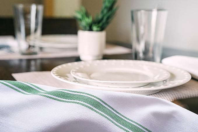 Dish Towels 45 Pack Multi-Stripe 100% Cotton Kitchen Towel 15x25 Inch Tea Towels, Dish Cloths for Washing Dishes, Kitchen Rags for Drying Dishes