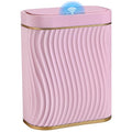 Ogikey Bathroom Small Trash Can with Automatic Touchless Lid, 2.6 Gallon Smart Garbage Can Narrow Waterproof Trash Bin for Bedroom, Office, Living Room