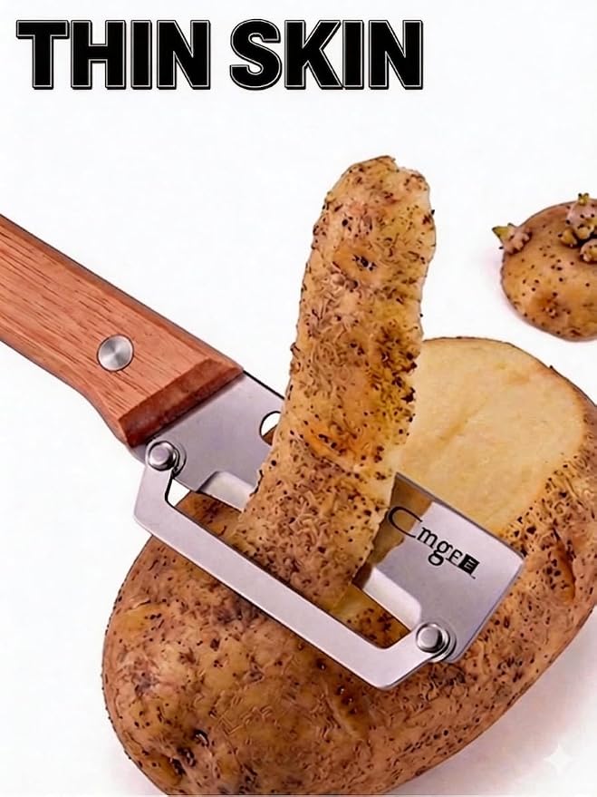 Vegetable Peeler,5-Year Warranty,Zero Flex Potato Veggie Peeler for Kitchen