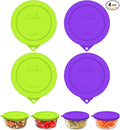 SOPHICO 2 Cup Silicone Lids Replacement for Pyrex & Anchor Hocking 7200-PC | Food Grade Silicone, Leakproof、Airtight Lids, Dishwasher Microwave Safe