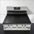 Noodle Board Stove Cover with Handles, Black | For Electric Stove, For Gas Stove Top