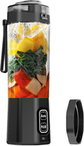 Portable Juicer Blender :XIP8 Waterproof 360W Motor, 6000mAh Battery, 700ml Stainless Steel Cup, Auto & Pulse Modes