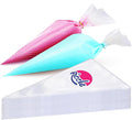 Disposable Piping Bags 16 Inch - 100 Textured Anti Burst Pastry Bags - Icing Piping Bags for Frosting - Ideal for Cakes and Cookies Decoration