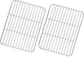TeamFar Cooling Rack, 8.75” x 6.25” Stainless Steel Wire Baking Rack, 2PCS | for Cooking Roasting Grilling, Fit for Oven Pan, Oven & Dishwasher Safe, Non-toxic & Heavy-Duty