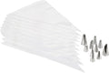 Wilton Beginning Buttercream Decorating Set, 20-Piece | 20-Piece Beginner Kit with Piping Tips, Bags, Couplers & Spatula for Learning Buttercream Decorating on Cakes & Cupcakes