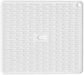 ME.FAN Silicone Dish Drying Mat for Kitchen Counter, Dish Drying Pad for Sink, Refrigerator or Drawer, Countertop Protection Pad L - 18''×16'' - White