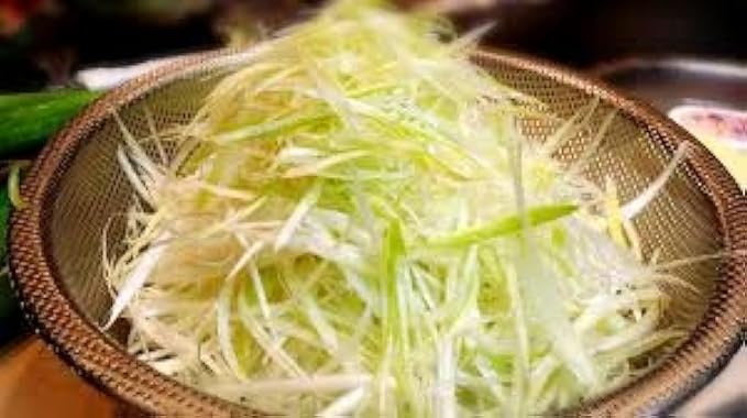 JapanBargain Green Onion Shredder, Japanese Negi Cutter Vegetable Slicer with Stainless Steel Multi-Blade, Herb & Scallion Cutter Tool for Garnish, Ramen, Salad & Kitchen Prep