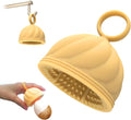 Egg Washer for Fresh Eggs - Upgraded 2.0 Silicone Egg Scrubber | Farm Fresh Egg & Vegetable Scrubber | Dishwasher Safe, Gentle on Shells (Yellow 1 Pcs)
