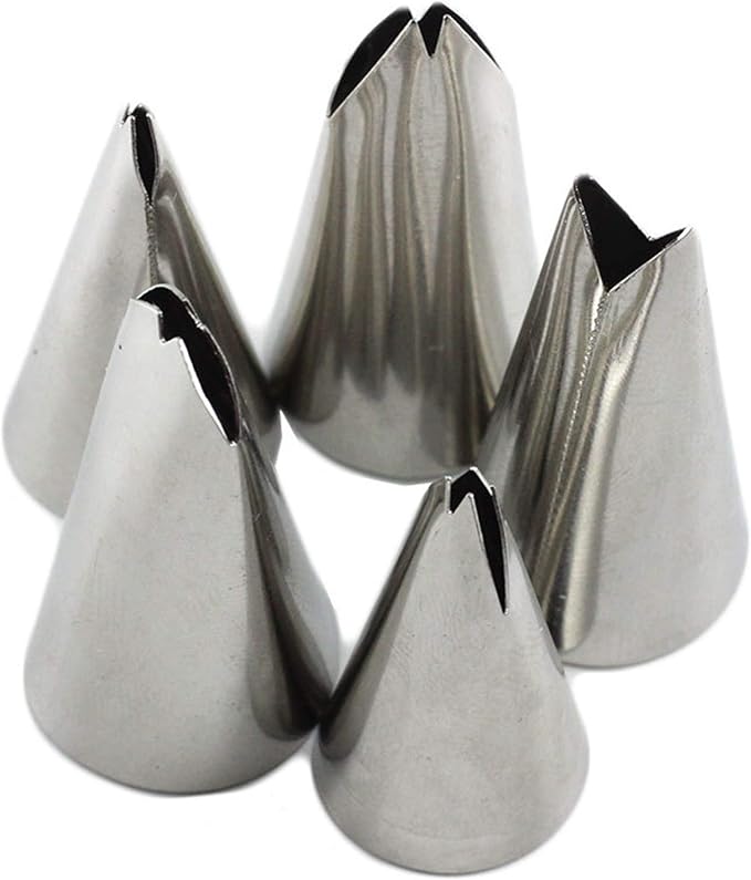 Symphony Wire Tips, Stainless Steel Icing Piping Nozzles For Pastry Fondant Tools (MIXED)