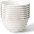 Unbreakable Cereal Bowls 30 OZ Ramen Bowl Microwave and Dishwasher Safe BPA-Free Eco-Friendly Deep Soup Bowl for Cereal, Salad, Soup, Rice（NOT CERAMIC） [Set of 8]