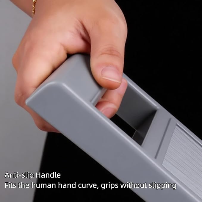 Handheld vegetable Slicer Potato Slicer, Suitable for Potatoes, Carrots, Zucchini, Cucumbers, Onions, Eggplants, Suitable for Making Potato Chips and Using Vegetable French (Grey)