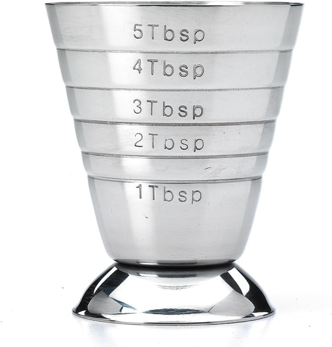 Barfly Measuring Cup, 2.5 oz, Stainless Steel