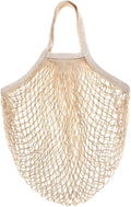 CABAX Cotton Mesh Produce Bags, Reusable Grocery Fruit Food Bags, Net String Shopping Tote Bag, Pack of 1