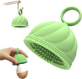 Egg Washer for Fresh Eggs - Upgraded 2.0 Silicone Egg Scrubber | Farm Fresh Egg & Vegetable Scrubber | Dishwasher Safe, Gentle on Shells (Green 1 Pcs)