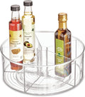 iDesign Recycled Plastic Lazy Susan Turntable Organizer Pantry, Bathroom, General Storage and More, The Linus Collection, 11.5", Clear | Recycled Plastic, Pantry Organizer, Bathroom Storage, General Storage