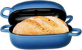 Dutch Oven 9x6 Inch，2.5QT Cast Iron Bread Pans for Bread Baking | Loaf Pan with Lid, loop handles，for Homemade Breadmaking，induction cooktop，oven safe，cooking stews & meats