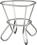 HIC Kitchen Roasting Wire Spiral Ham Roasting Rack, Chrome-Plated Steel, For Baking And Carving Ham Up To 10-Pounds