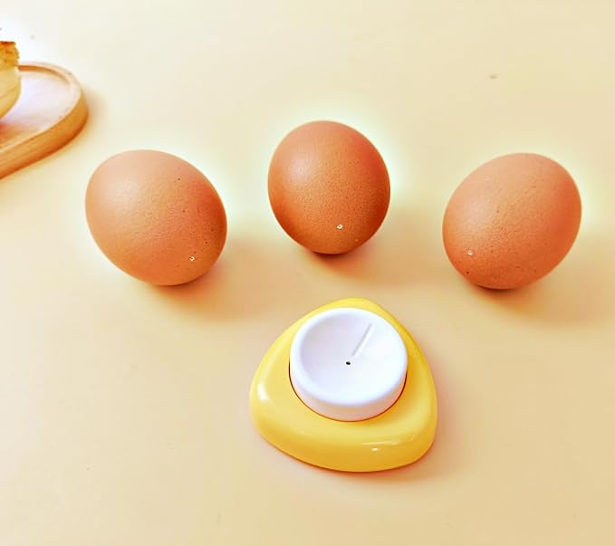 Magenetic Egg Piercer Tool for Raw Eggs to Get Good Hard Boiled Eggs, Egg Poker Pricker with Safety Lock Egg Pin, Easy Egg Peeler By Punching Hole at Bigger End of the Egg Before Boiling