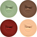 4 Pack Silicone Cup Covers,Multicolored Silicone Lids,Silicone mug cover | Mug Covers for Mugs, Cups, Tea Pots,Cup Lids for Coffee & Tea