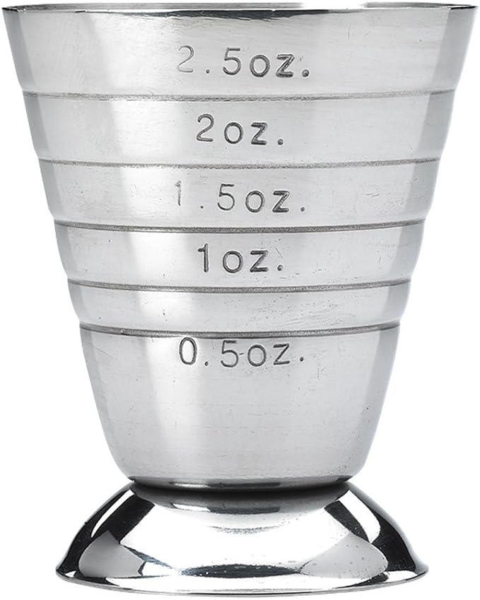 Barfly Measuring Cup, 2.5 oz, Stainless Steel