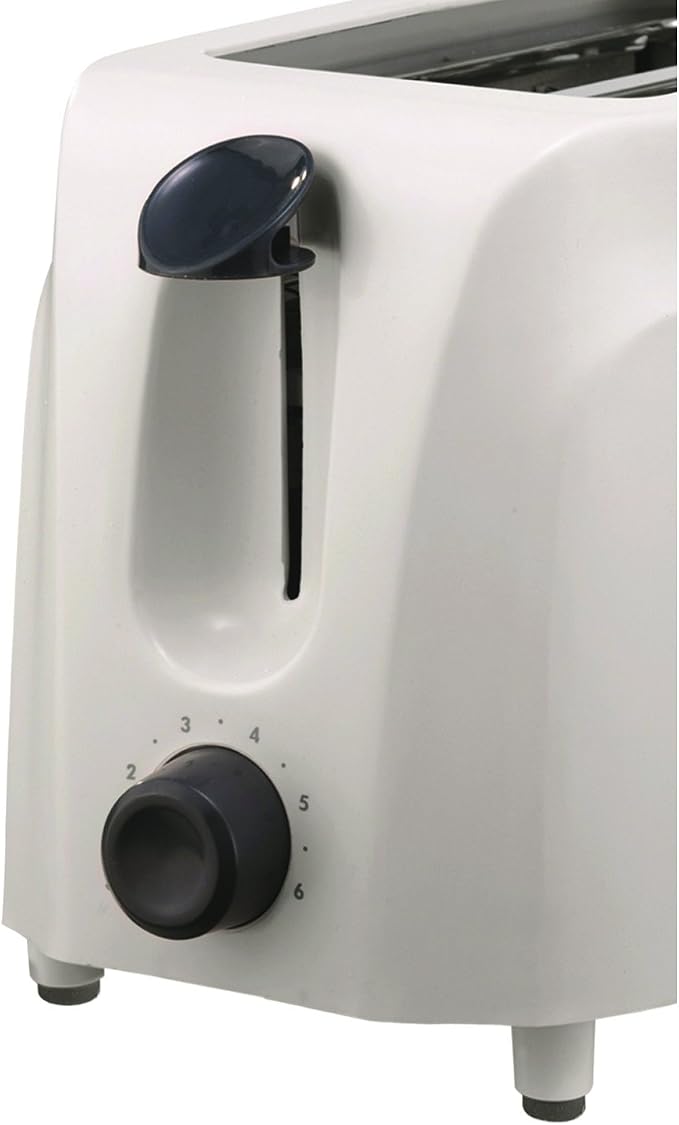Brentwood Toaster Cool Touch, 2-Slice, White (Pack of 4)