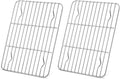 Homikit 2 Pack Cooling Rack for Baking, 8.7 * 6.3 Inch Mini Stainless Steel Metal Roasting Grilling Cooking Racks, Fits Small Toaster Oven, Dishwasher Safe, Heavy duty & Rust Resistant