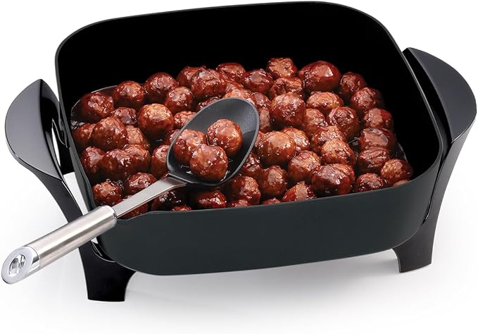 Presto 07117 12-Inch Electric Skillet with Glass Cover