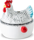 Chicken Shaped Ceramic Wave Microwave Cooker Hen Shaped Stone Wave Microwave Cooker Microwave Egg Cooker Multi-Functional Microwave Steamer & Pasta Cooker Casserole Saucepan Stew Cooker