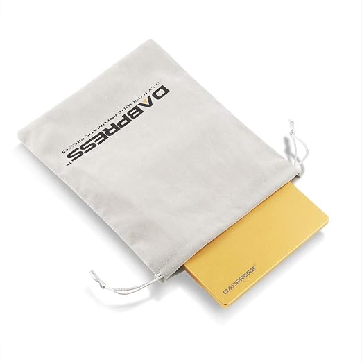 6x7 Inches Cooling Plate for Collection - Food Grade Working Surface Made of 6061 Aluminum with a Fabric Bag